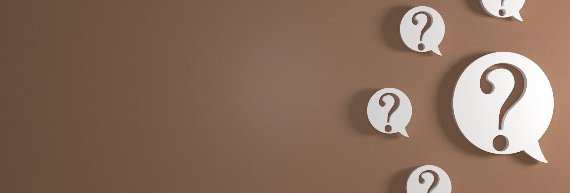 Question Bubble Quotes On Brown 1920X650